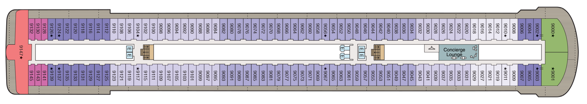 Deck 9 plan
